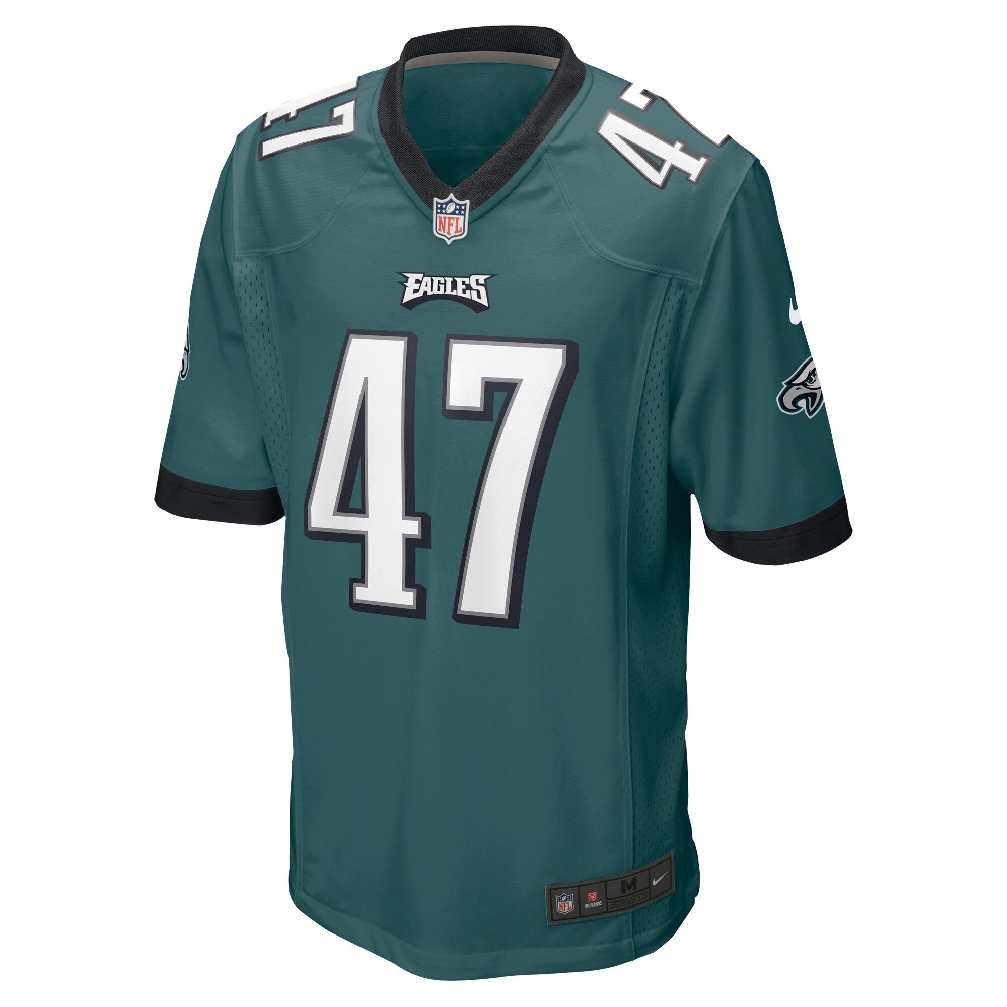 Brandon Smith Philadelphia Eagles Nike  Game Jersey - Midnight Green