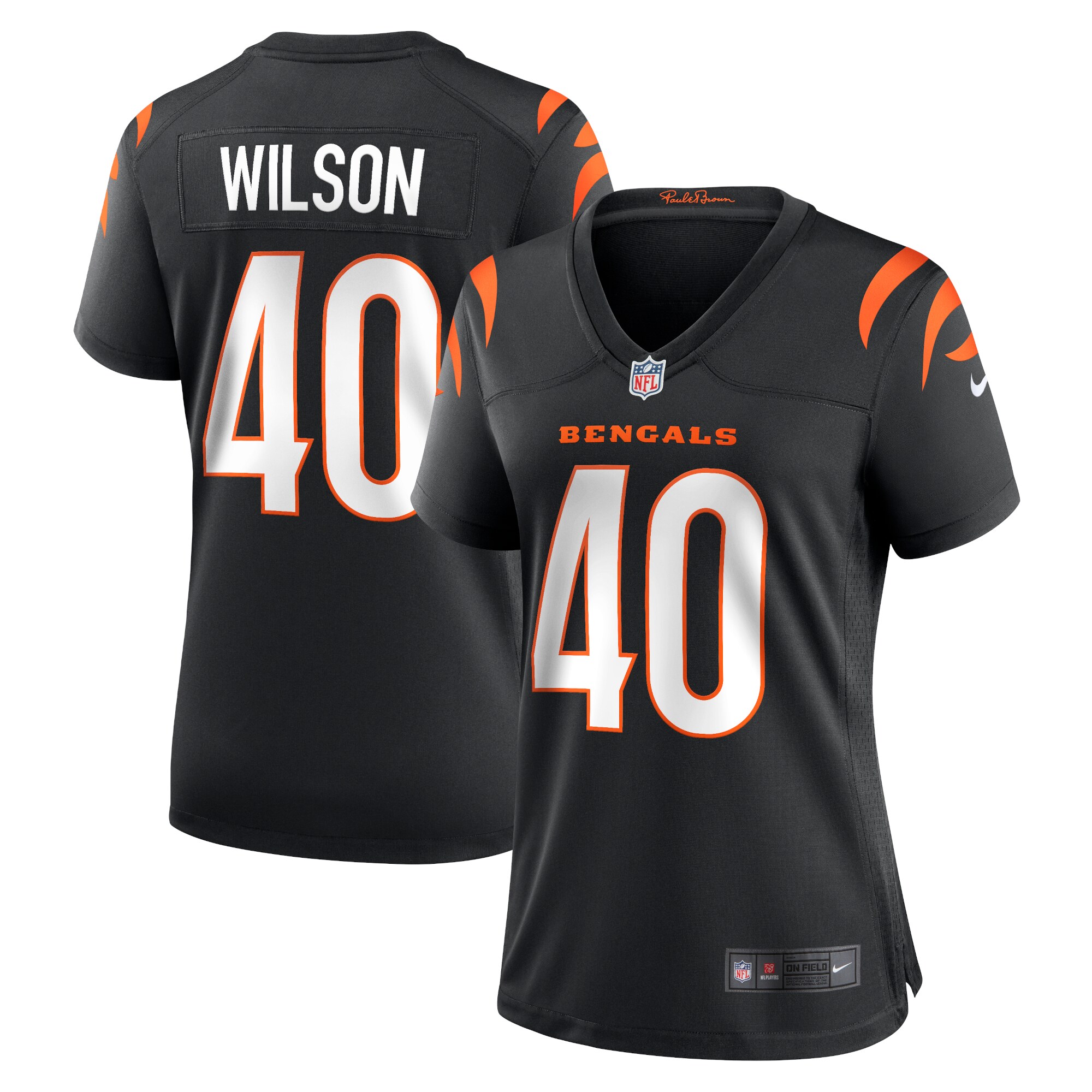 Brandon Wilson Cincinnati Bengals Women's Nike Game Jersey - Black