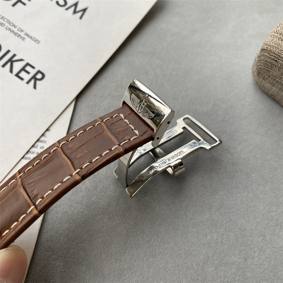 Breitling Brown Leather Cream - Breitling Superocean Heritage Brown - Image 8