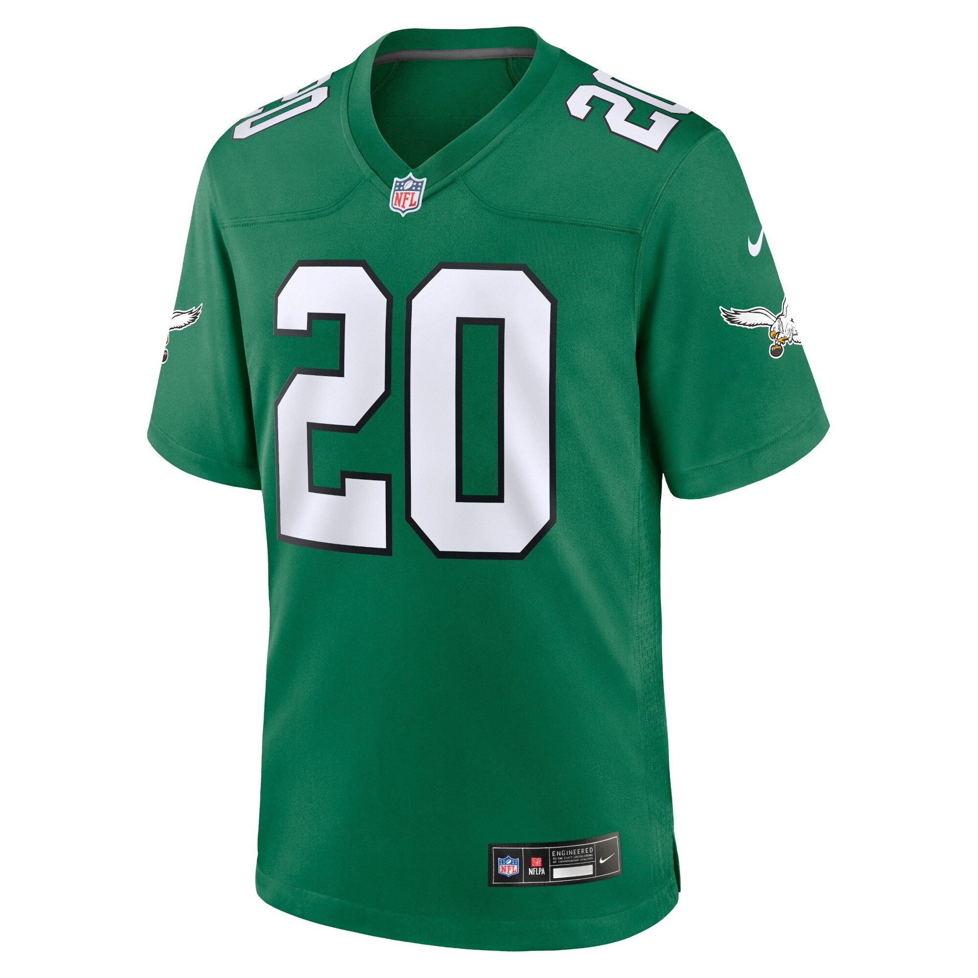 Brian Dawkins Philadelphia Eagles Nike Alternate Retired Player Game Jersey – Kelly Green