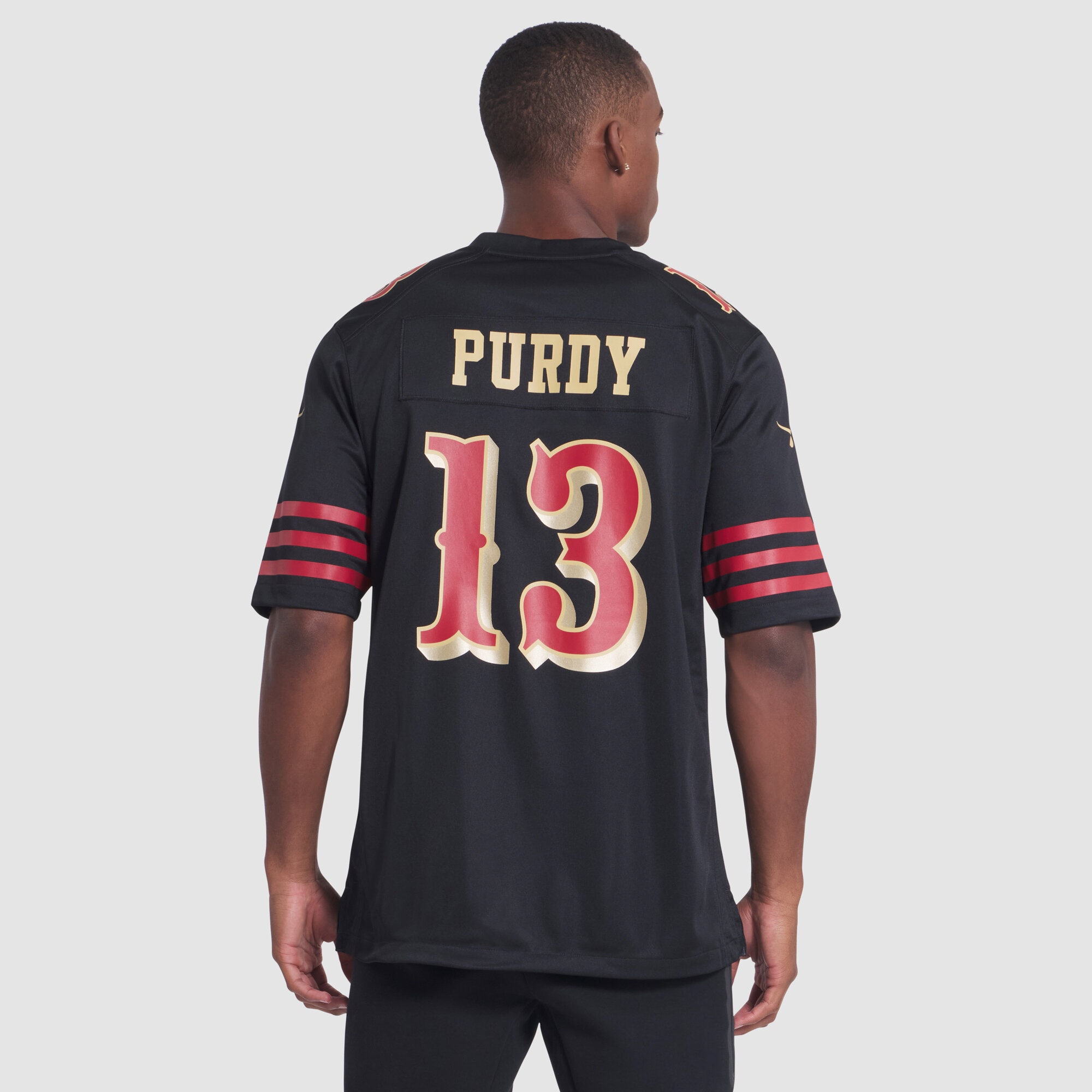 Brock Purdy San Francisco 49ers Nike 2025 Rivalries Collection Game Jersey – Black