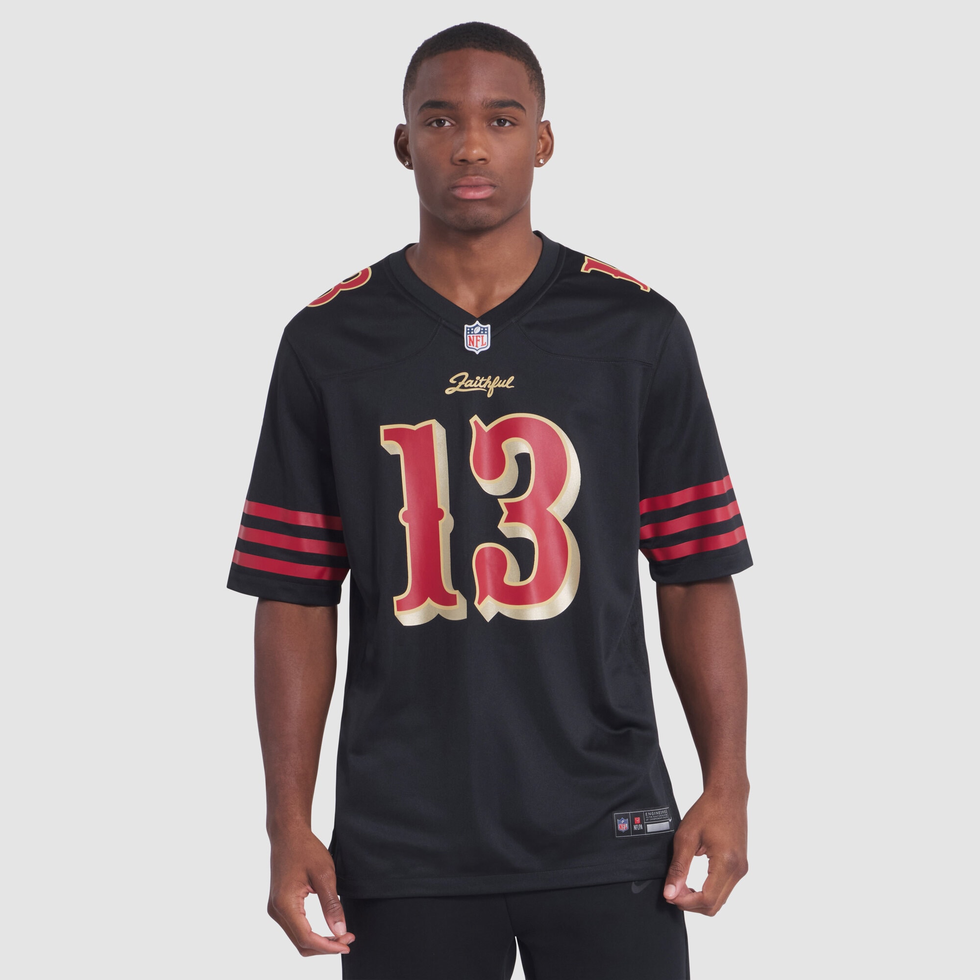 Brock Purdy San Francisco 49ers Nike 2025 Rivalries Collection Game Jersey – Black