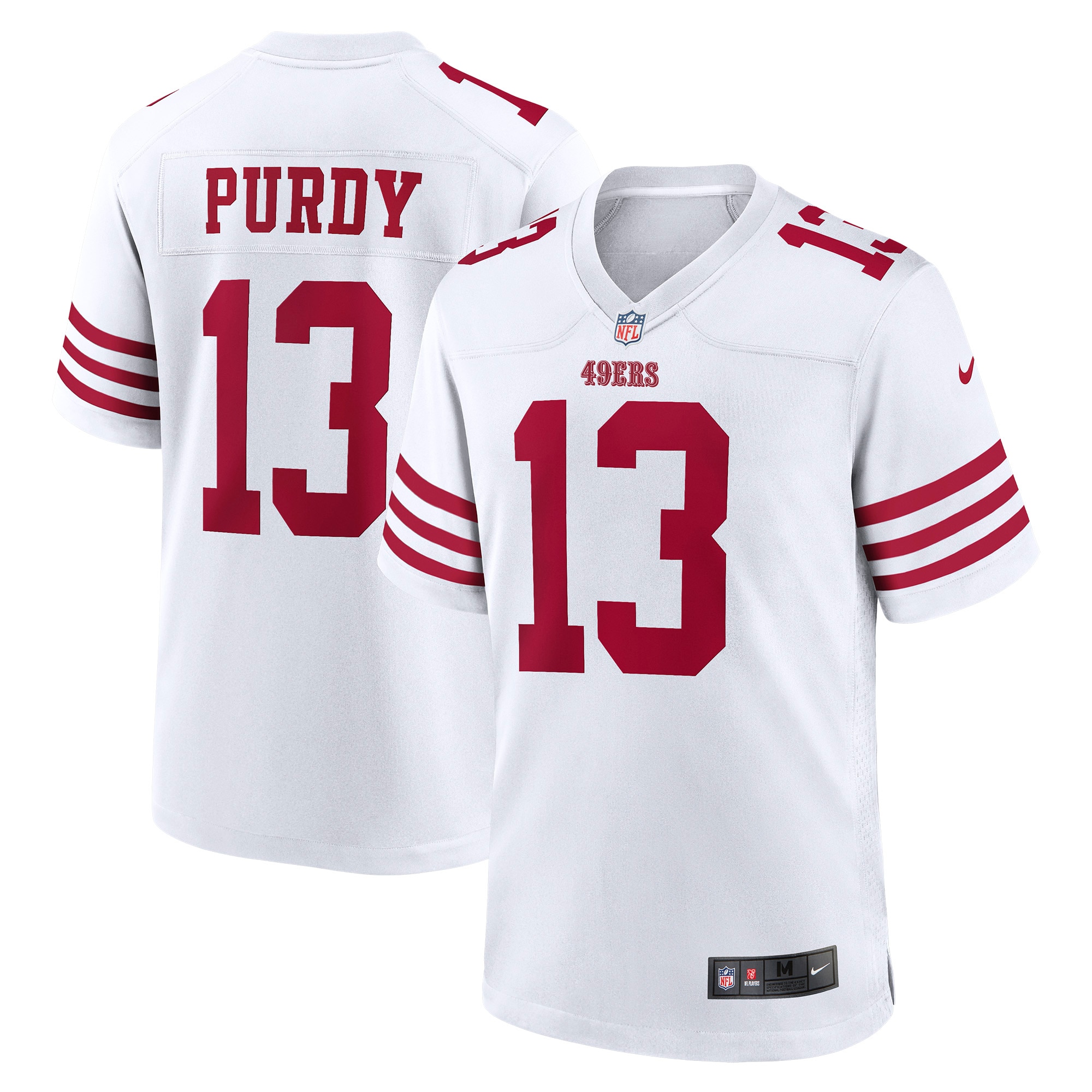 Brock Purdy San Francisco  Nike Game Player Jersey - White