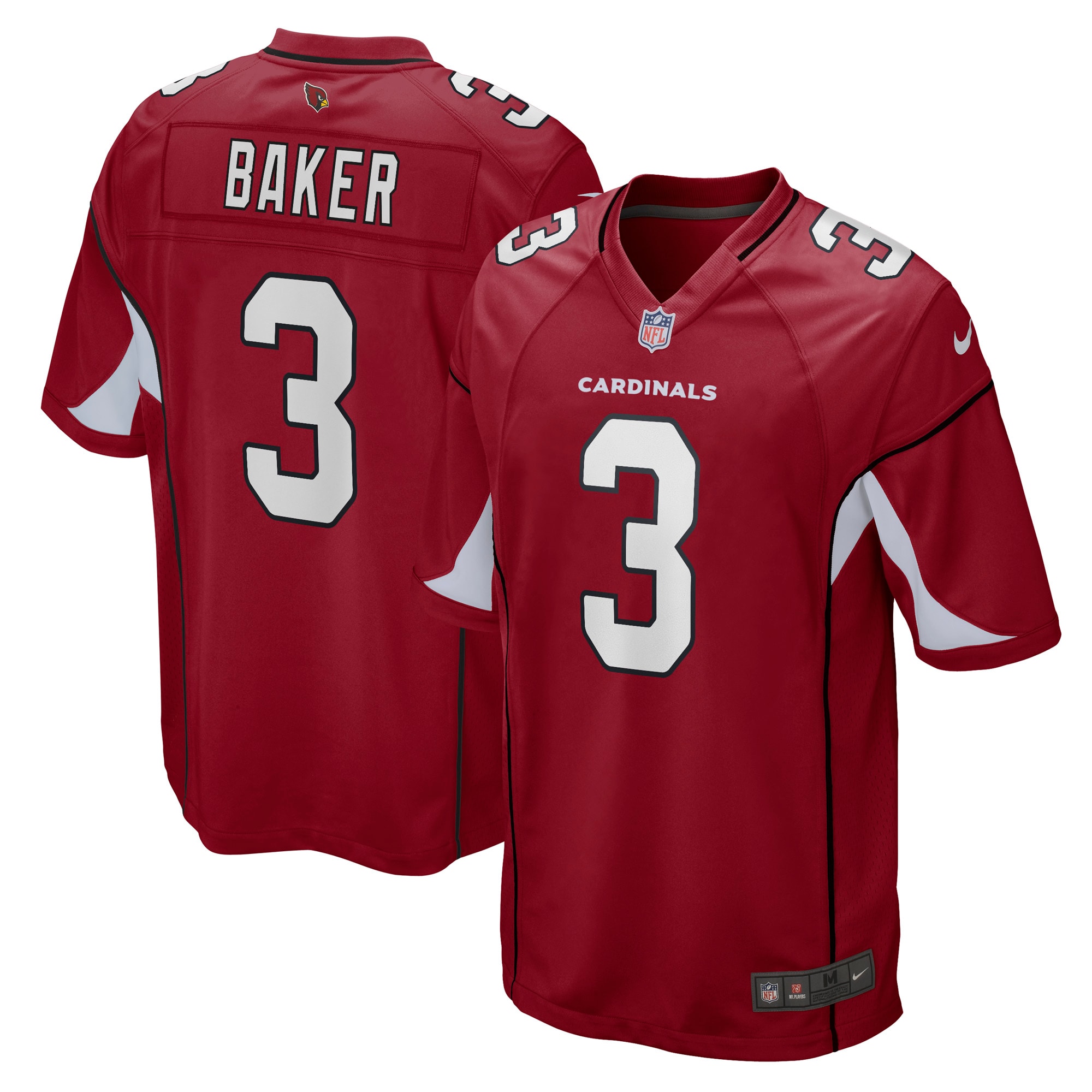 Budda Baker Arizona Cardinals Nike Game Jersey - Cardinal