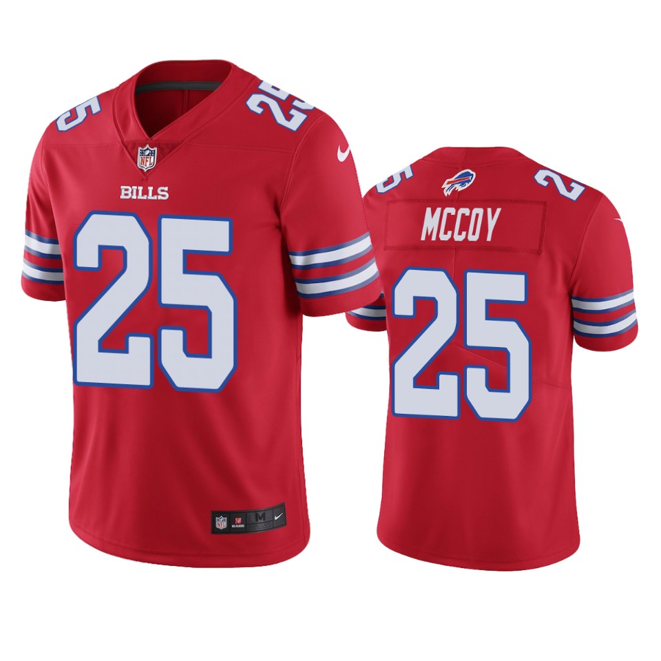 McCoy #25 Bills Red Jersey