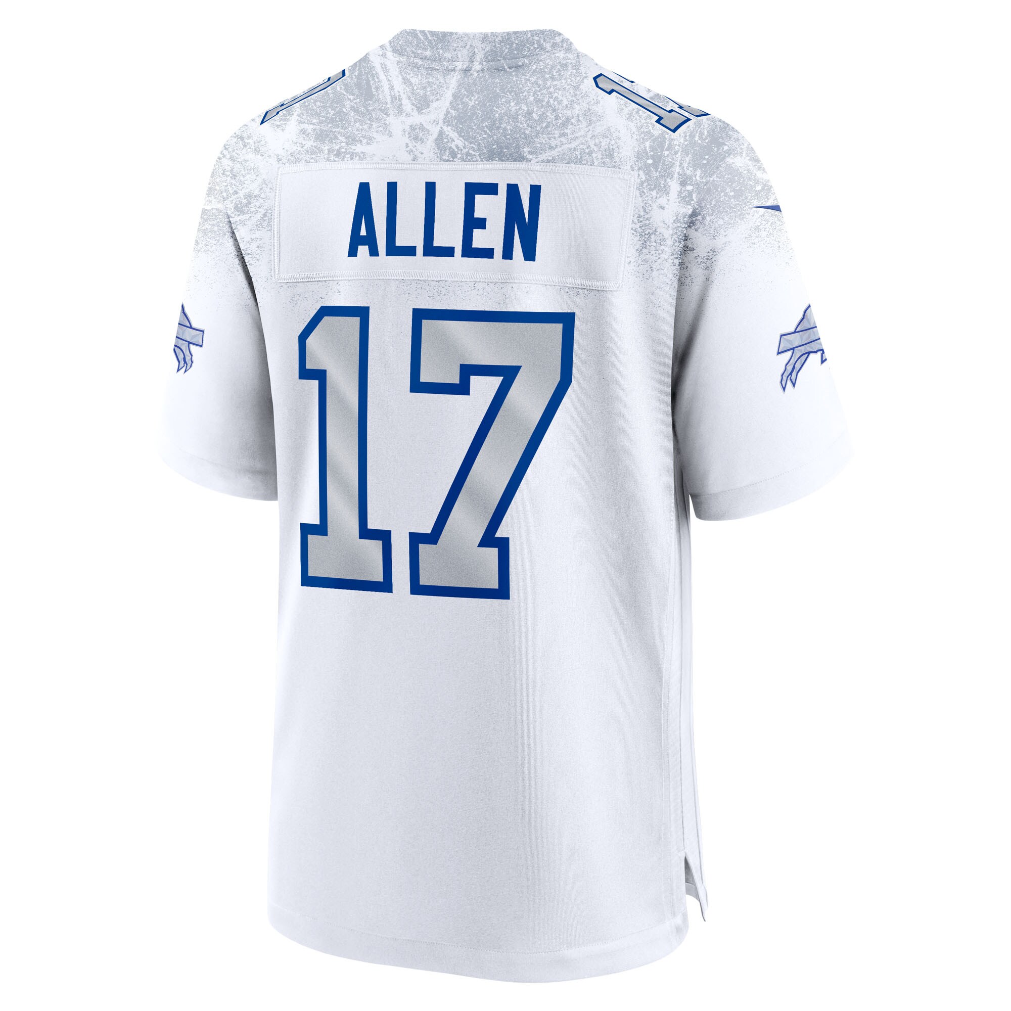 Buffalo Bills Nike Game Rivalry Jersey – White – Josh Allen – Mens