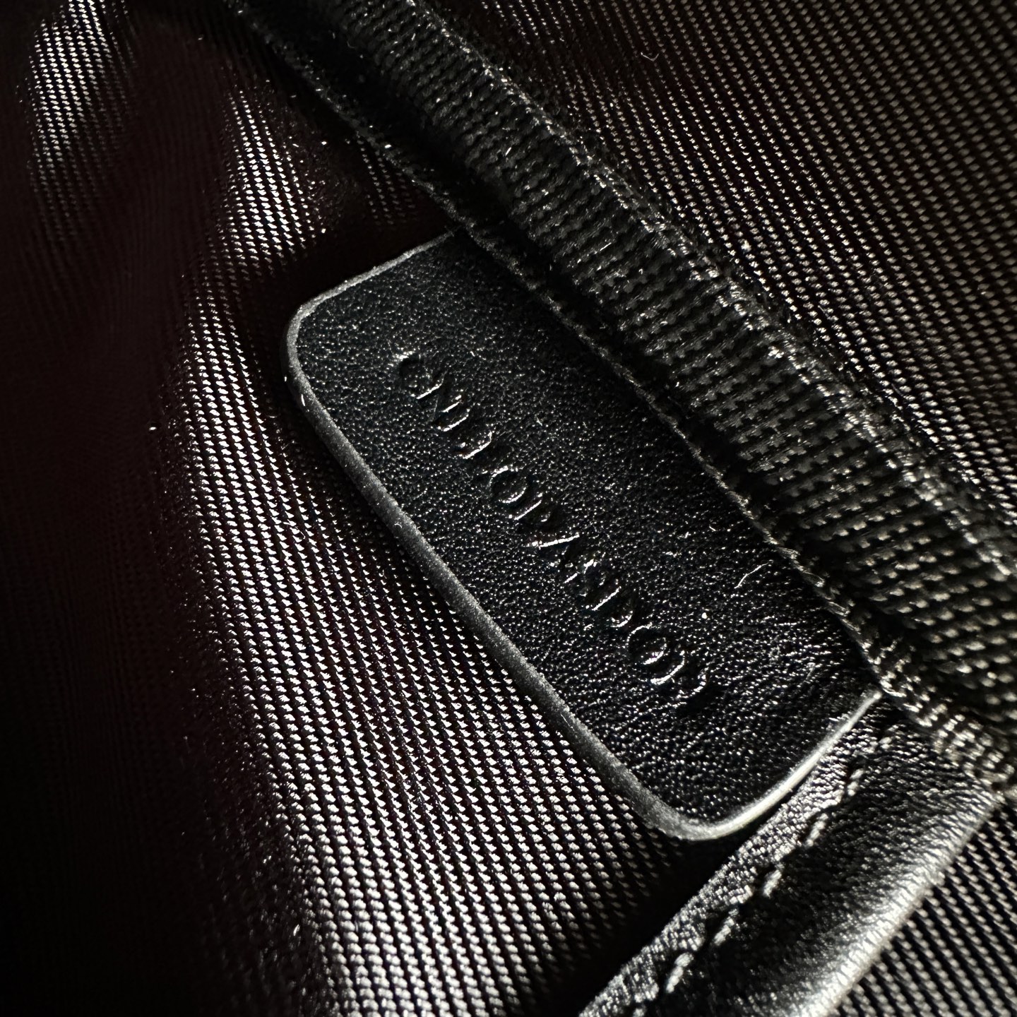 Burberry Bermondsey Check Briefcase In Navy