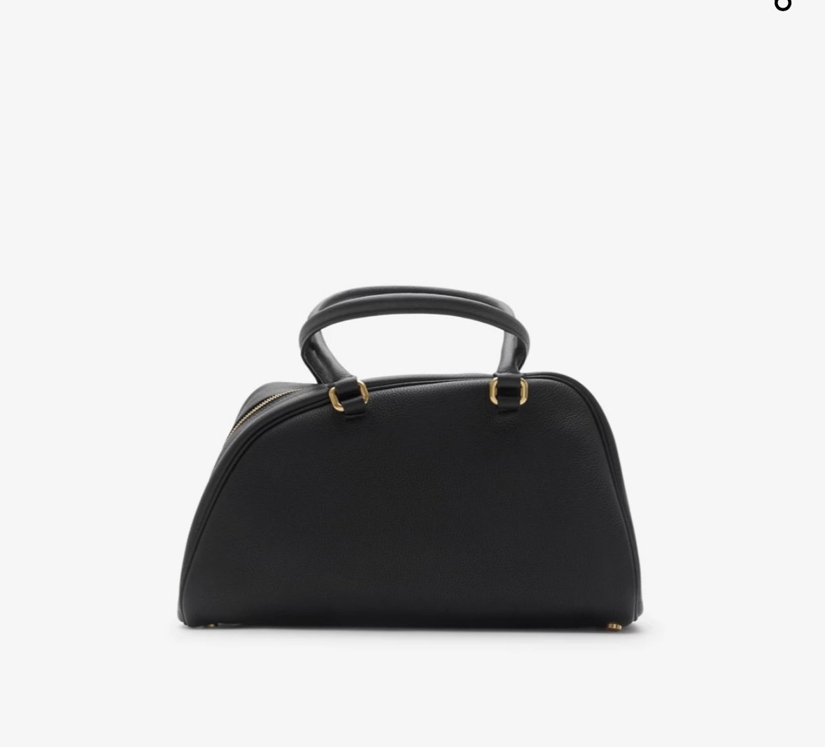 Burberry Black Small Shield Twin Bowling Bag Burberry Burberry 00069