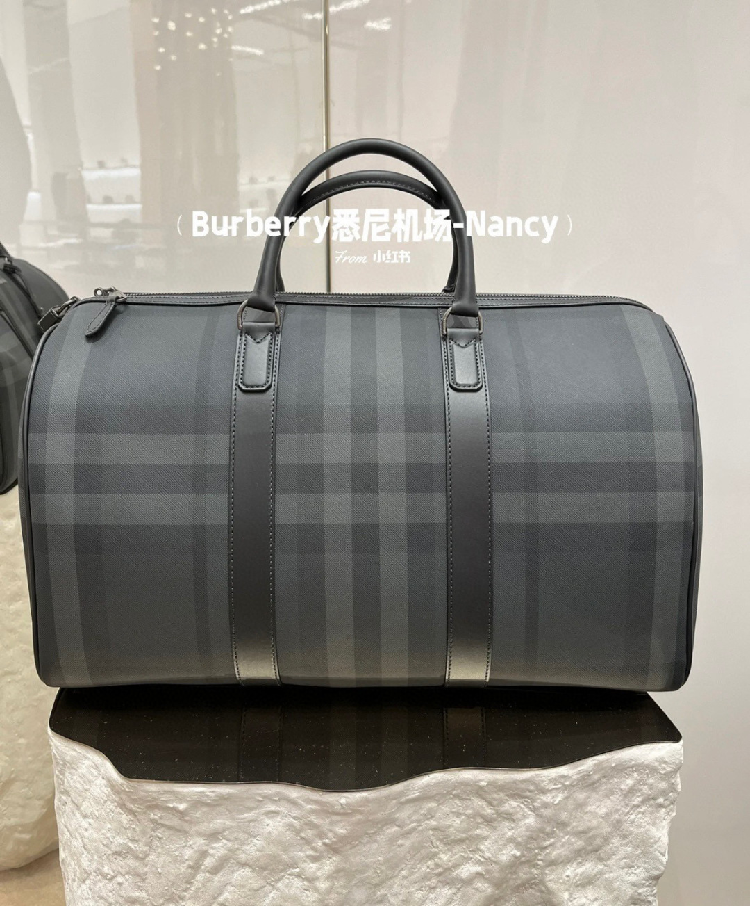 Burberry Boston Check Tote Bag 127067292 | eBay