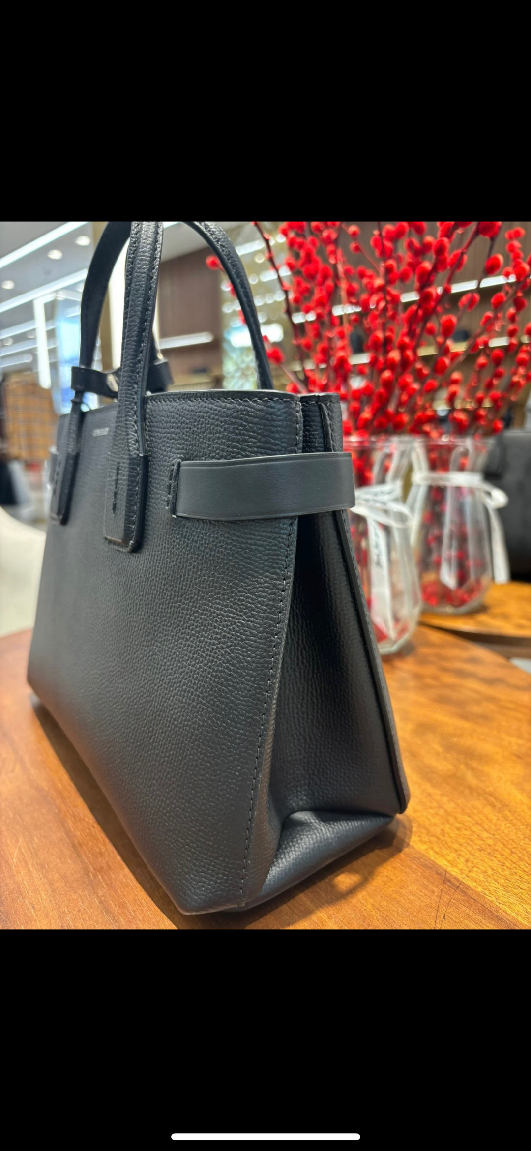 Burberry Brogues Tote Small Black Canvas/Leather | eBay