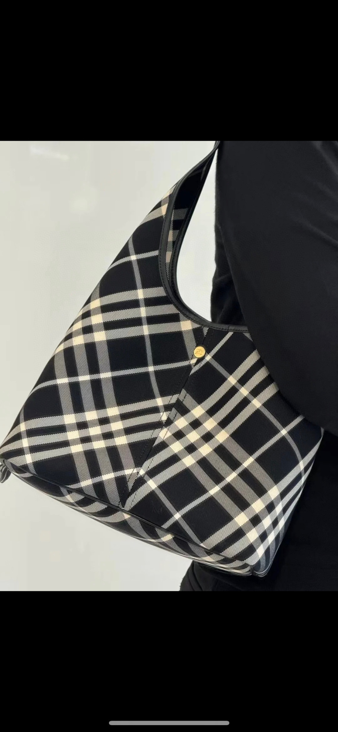 Burberry Check Pattern Shoulder Bag | Women's Bags