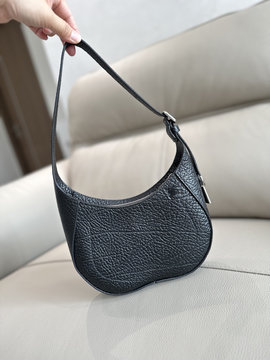 BURBERRY Chess Small Black Leather Shoulder Bag New | eBay