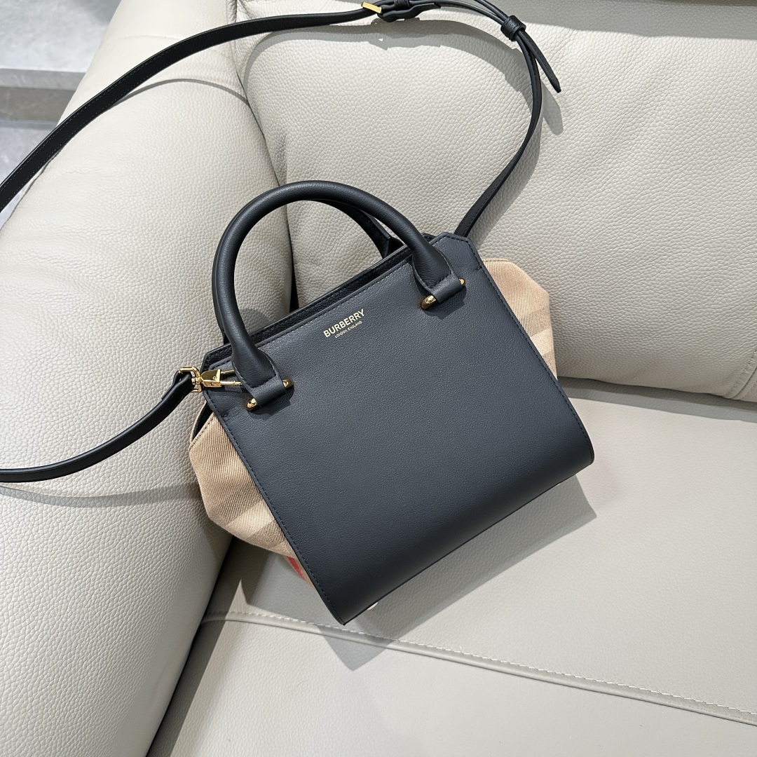 Burberry Double-Handle Tote Bag in Brown |