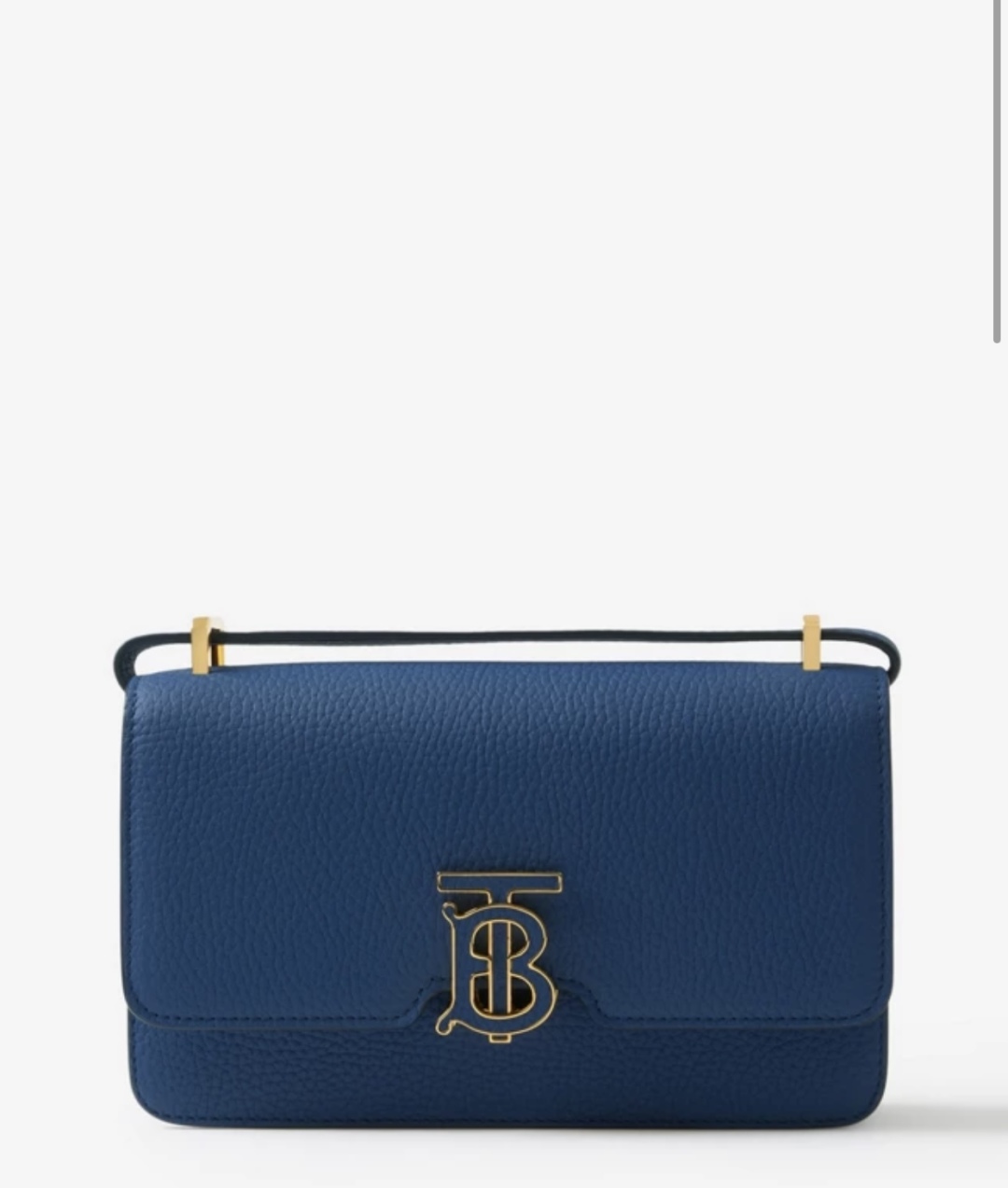 Burberry Grainy Leather TB Folding Wallet 'Rich NavyBurberry  00469