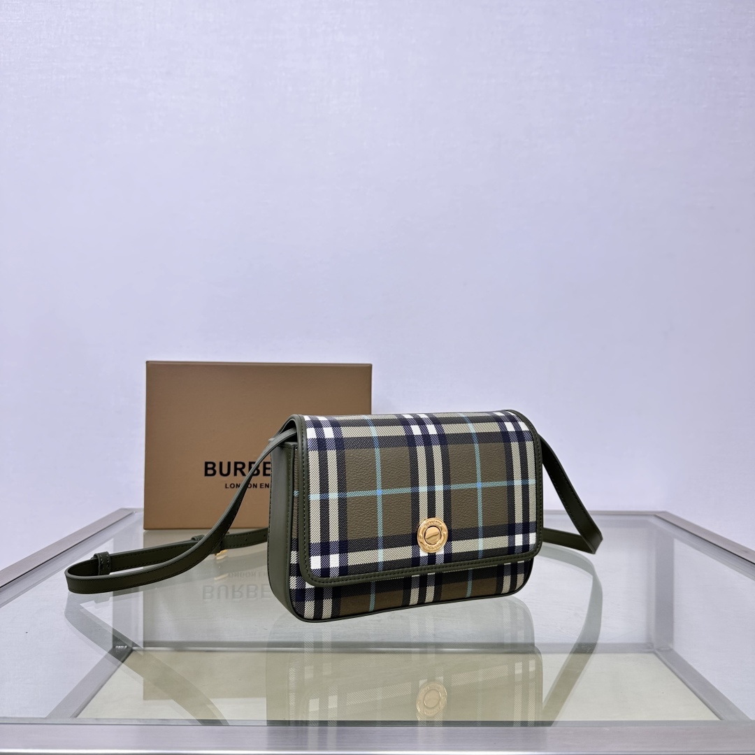Burberry Hampshire Check Crossbody Bag