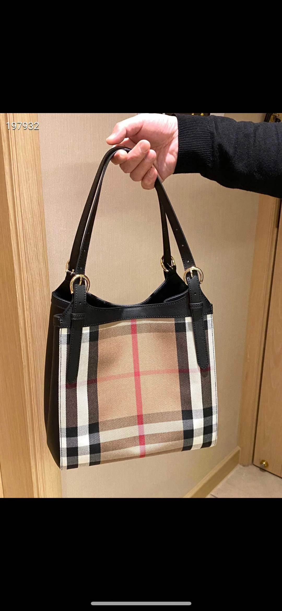 Burberry House Check Canterby Tote - Brown Totes, Handbags -