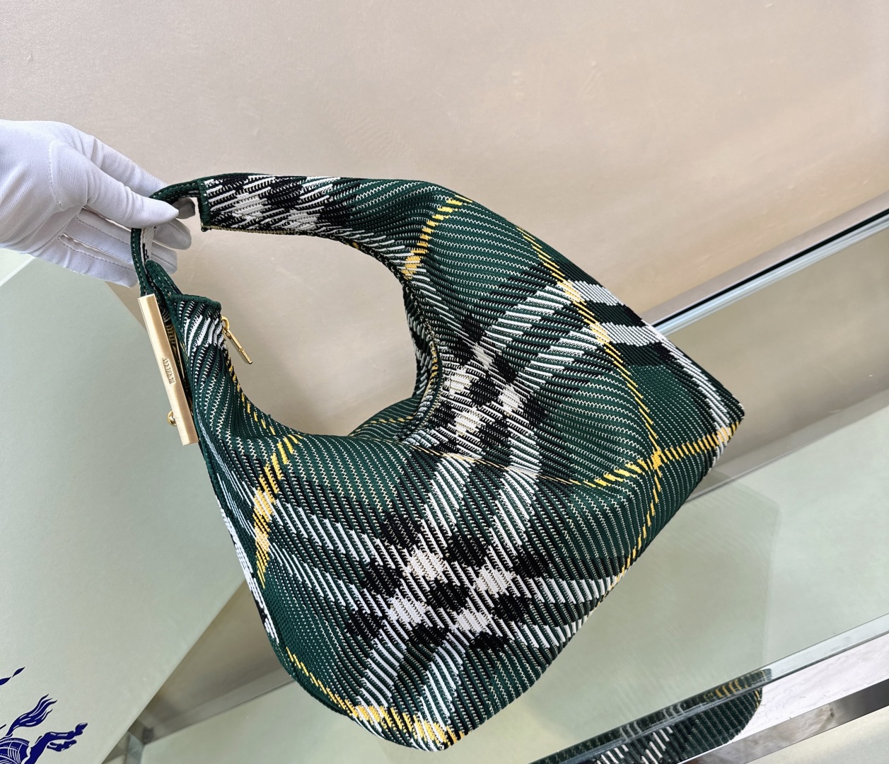 Burberry Ivy Check Peg Mini Duffle Bag 8082042 | eBay