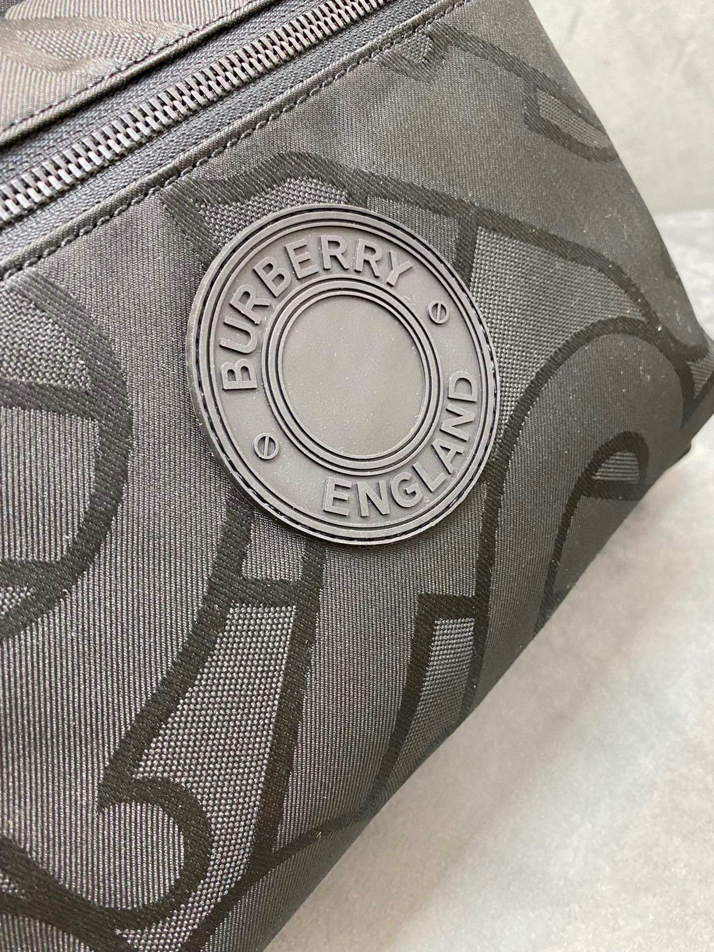 Burberry Large Nylon Signature Logo Super Lightweight Black Backpack | eBay