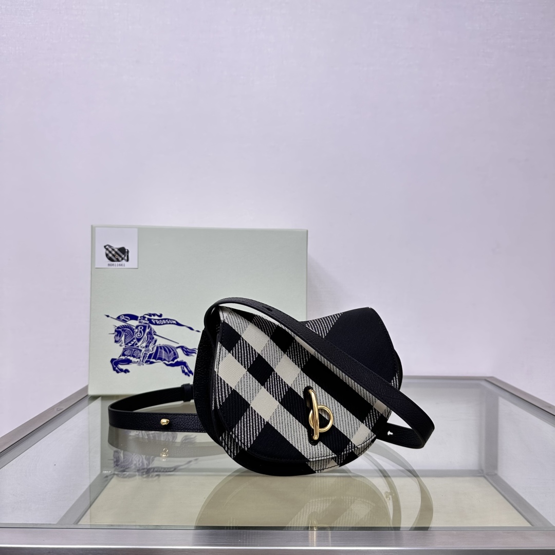 Burberry Mini Rocking Horse Bag in Black -  Women | Burberry