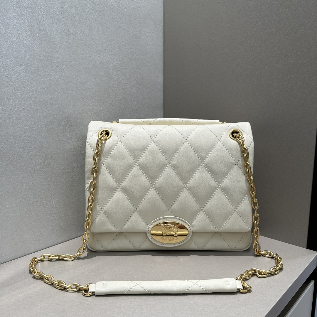 BURBERRY - Mini Strand Leather Cross-Body Bag BURBERRY  03569