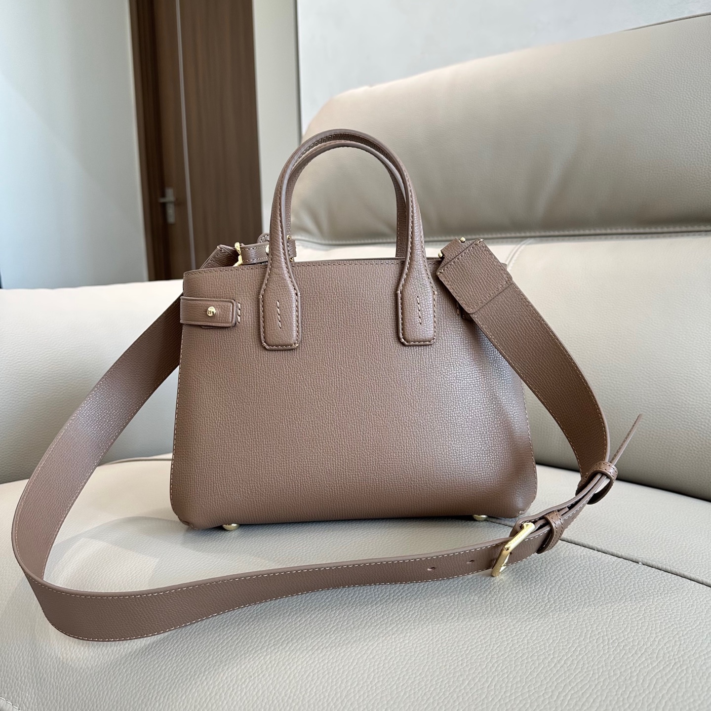 Burberry Suede Clutch Purse With Adjustable Strap | eBay