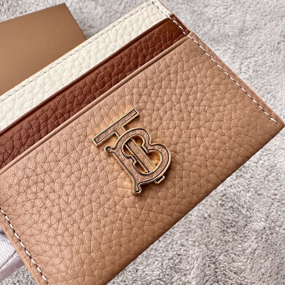 Burberry TB Tri-tone Card Case | Brown | Burberry 016610