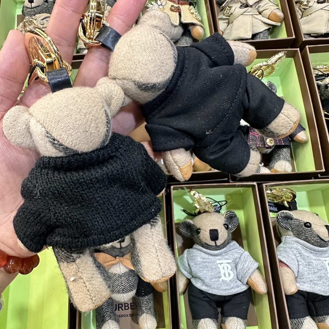 Burberry teddy bear keychain pendant Burberry 02759