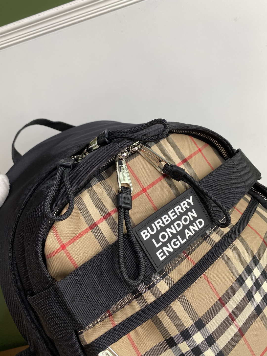 BURBERRY Vintage Check Backpack 8016106 Brown x beige | eBay