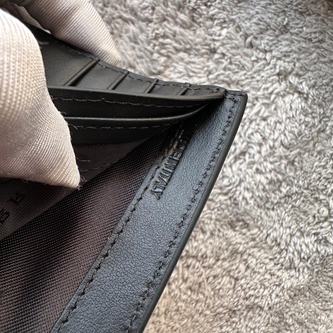 BURBERRY Wallet Men Bi-Fold Cc Bill Coin Canvas 8073284