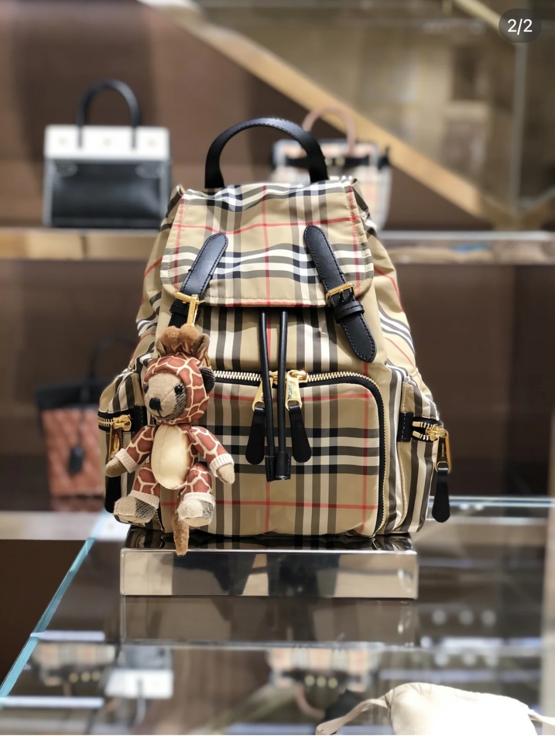 Burberry Women's Rucksack Backpack Travel In Black |