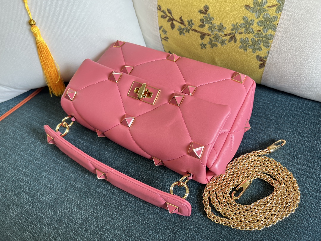 Buy Valentino Large Shoulder Bag 'Pink' - WB0I60PTH HW4 |