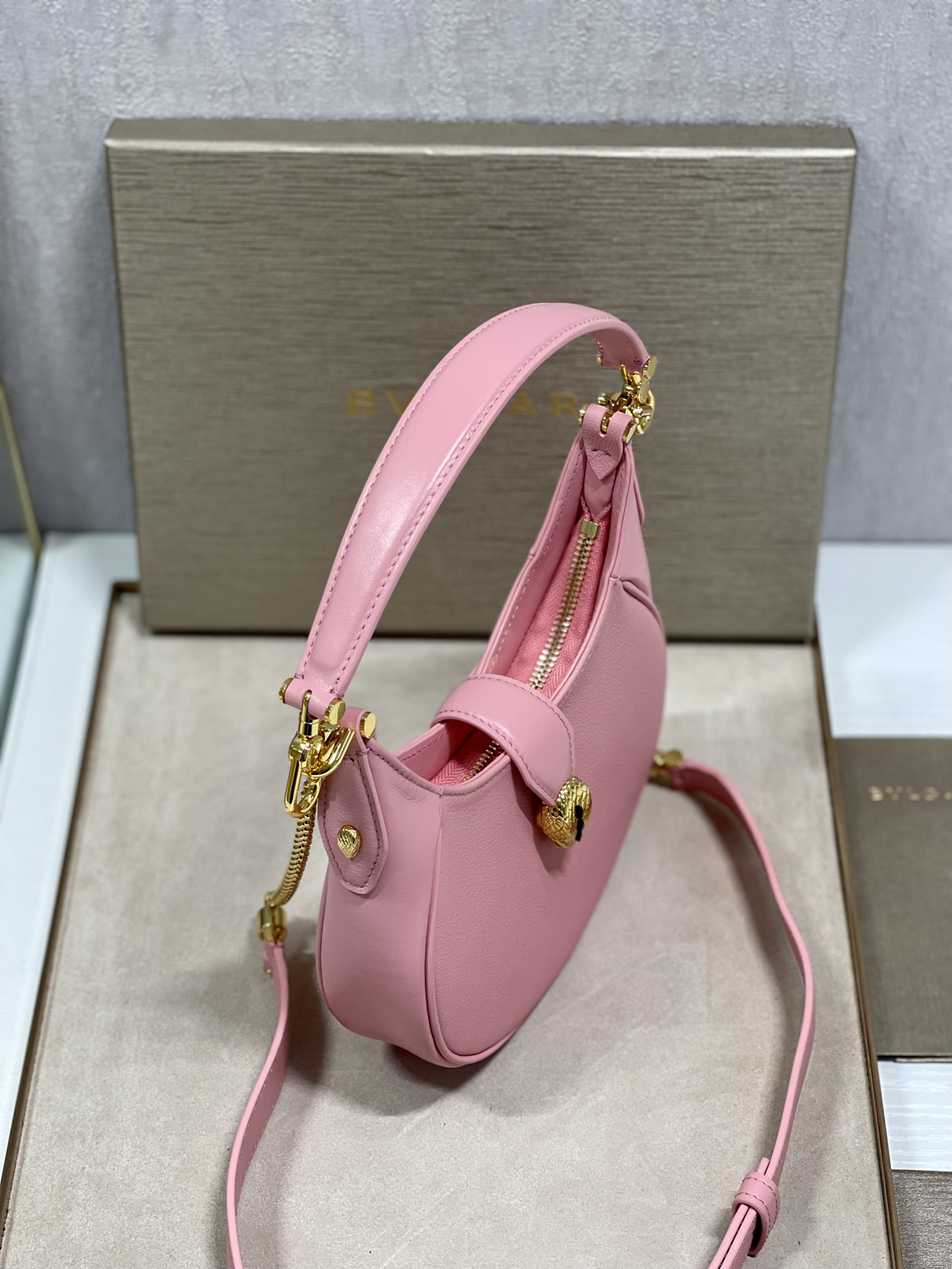 BVLGARI Handbag Semperti Ellipse Small 2WAY Leather |