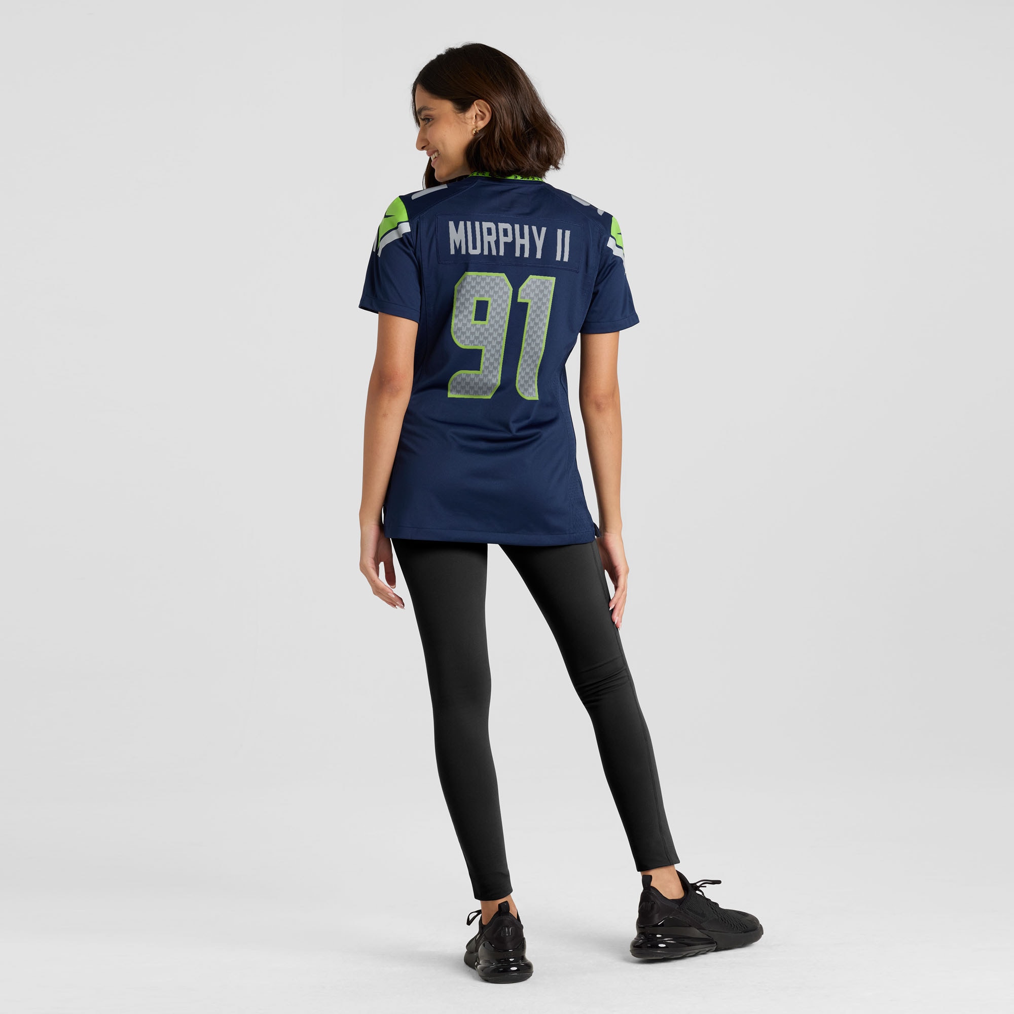 Byron Murphy II Seattle Seahawks Nike Women's Team Game Jersey -  College Navy