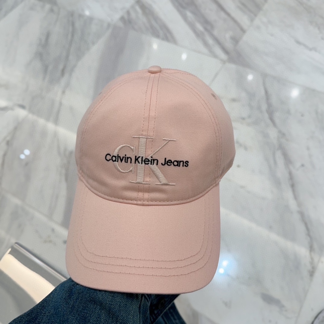 Calvin Klein Pink Baseball Cap - Calvin Klein Jeans Pink Baseball Cap
