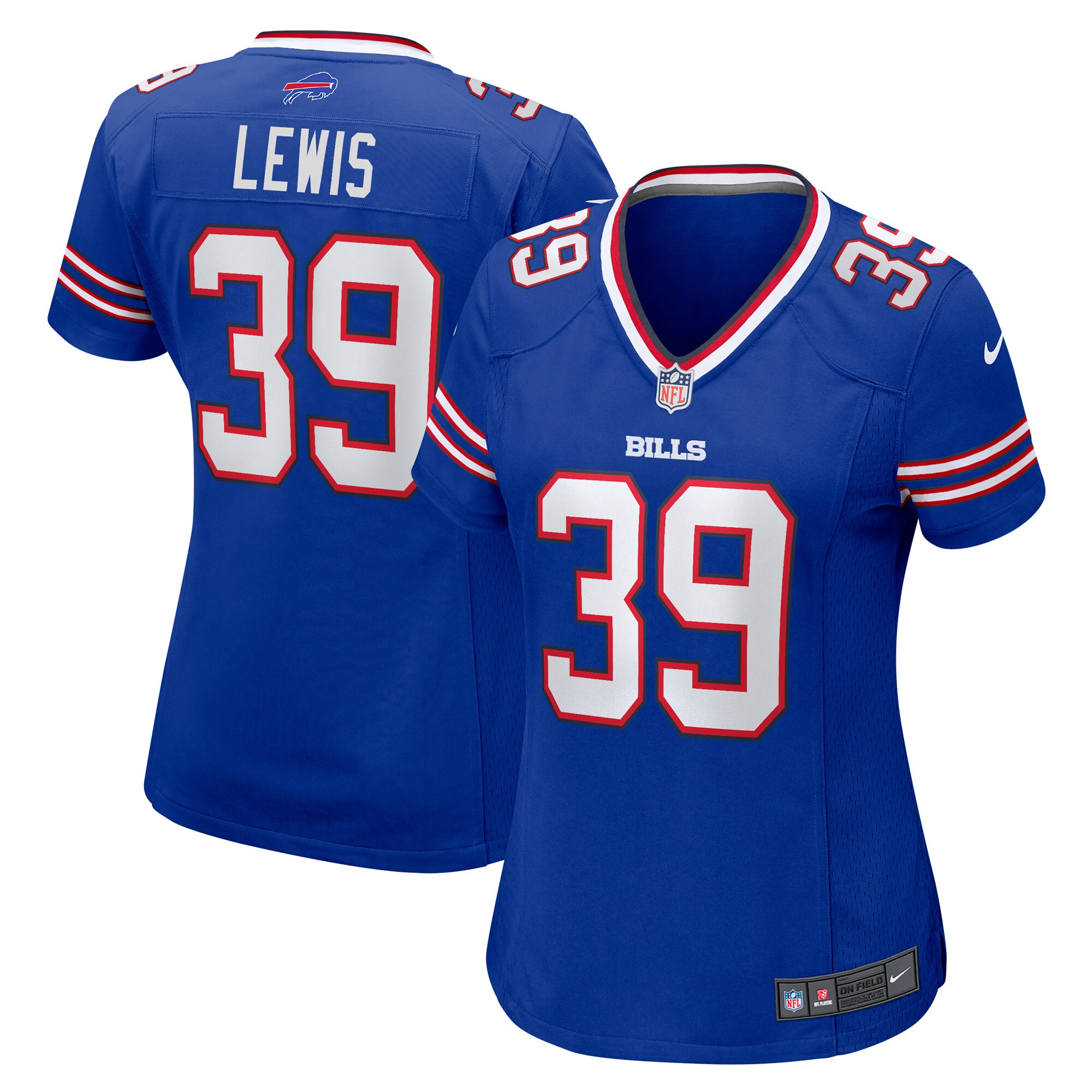 Cam Lewis Buffalo Bills Nike Women's Player Game Jersey - Royal