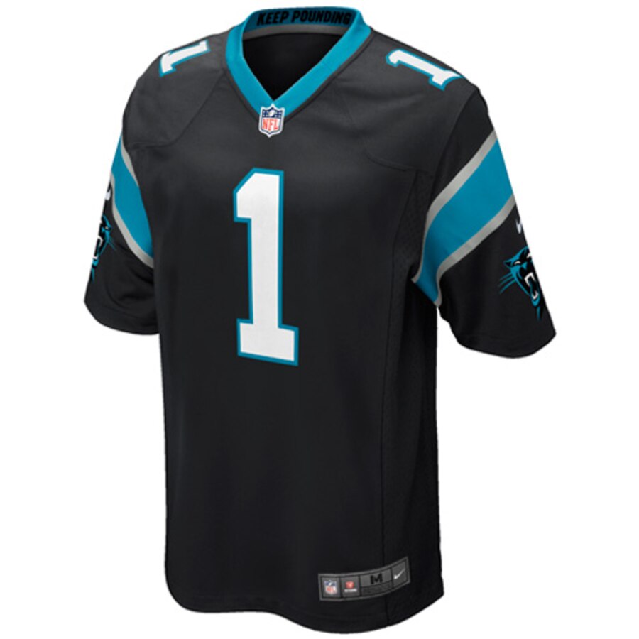 Cam Newton Carolina Panthers Nike Youth Team Color Game Jersey - Black