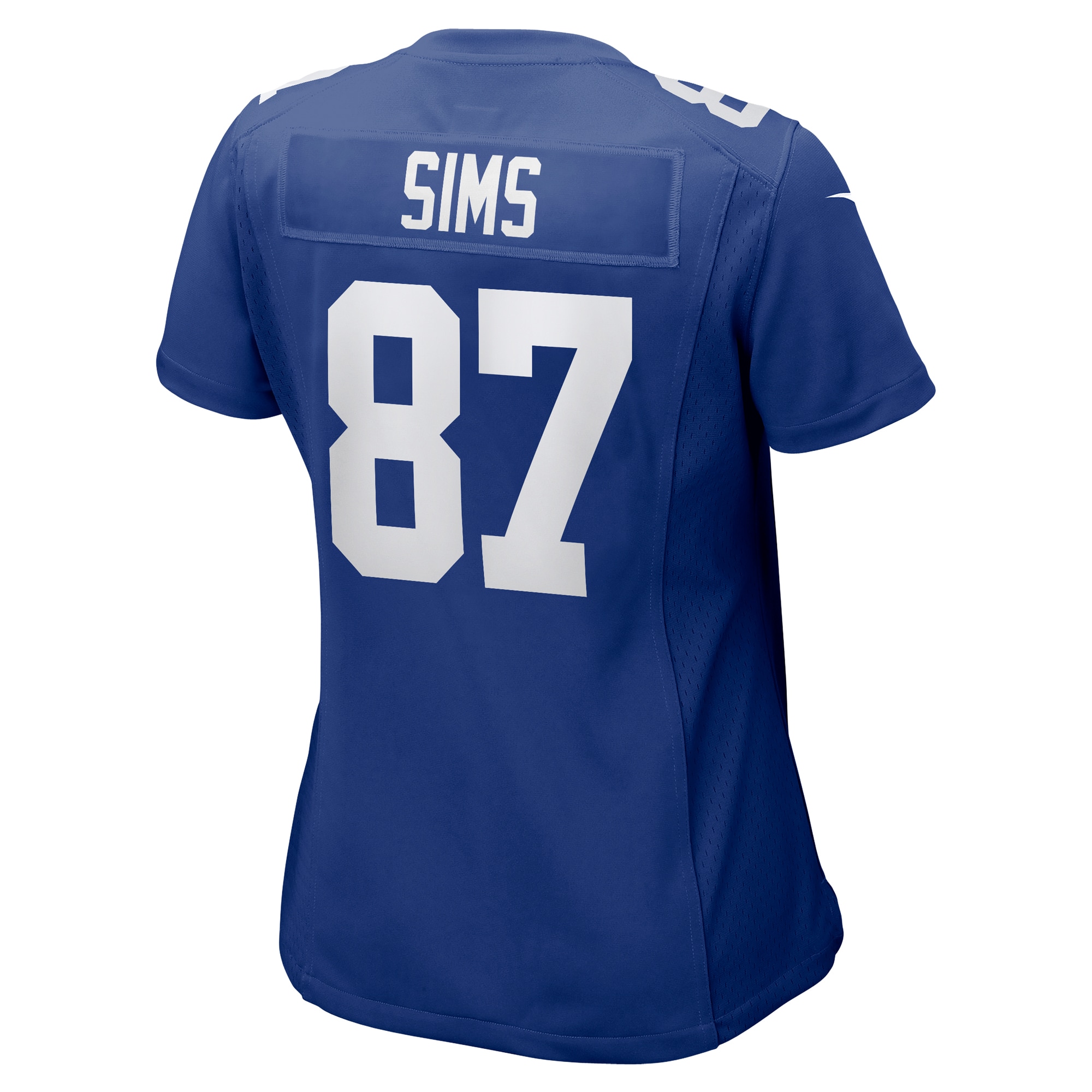 Cam Sims New York Giants Nike Women's  Game Jersey -  Royal
