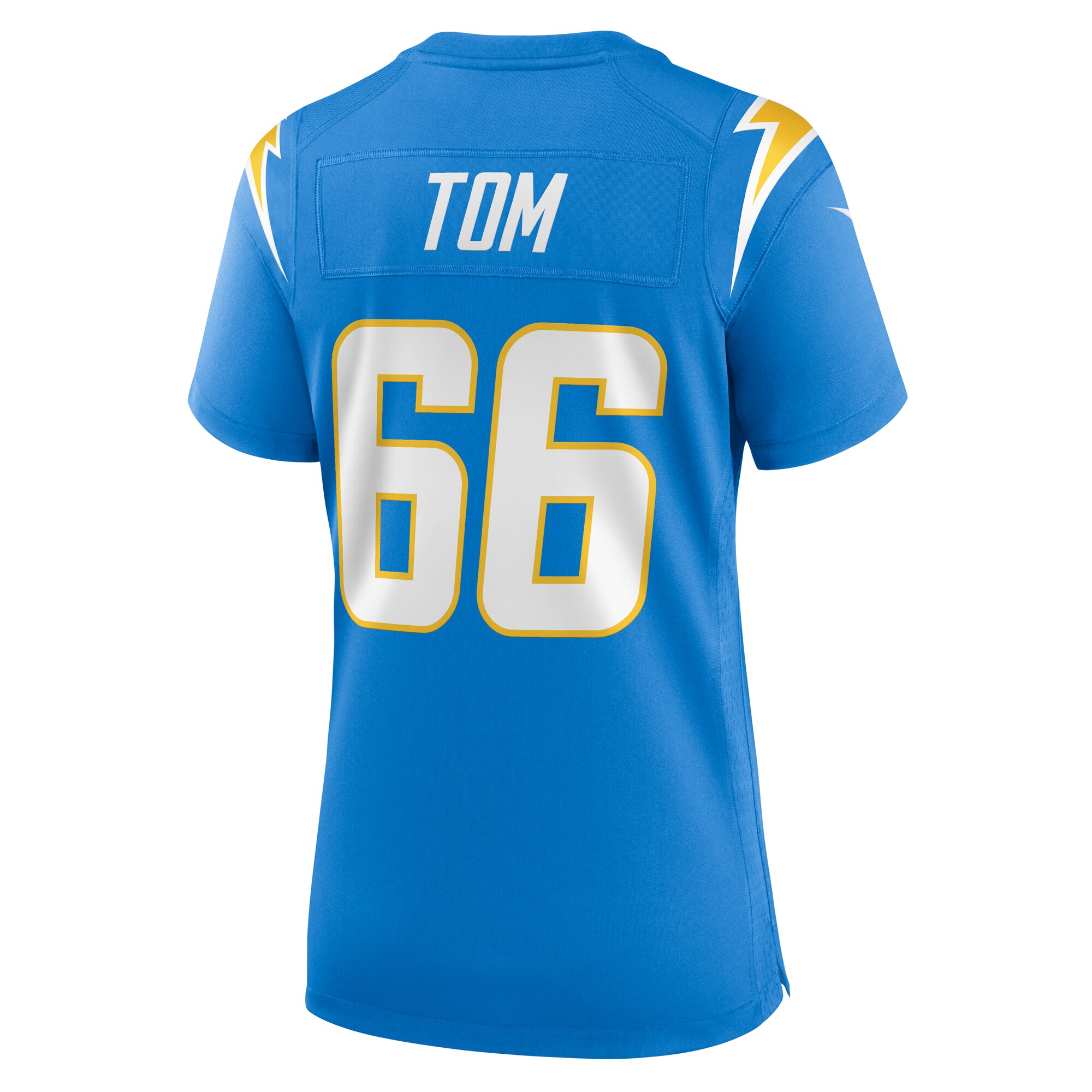 Cameron Tom Los Angeles Chargers Nike Women's  Game Jersey -  Powder Blue