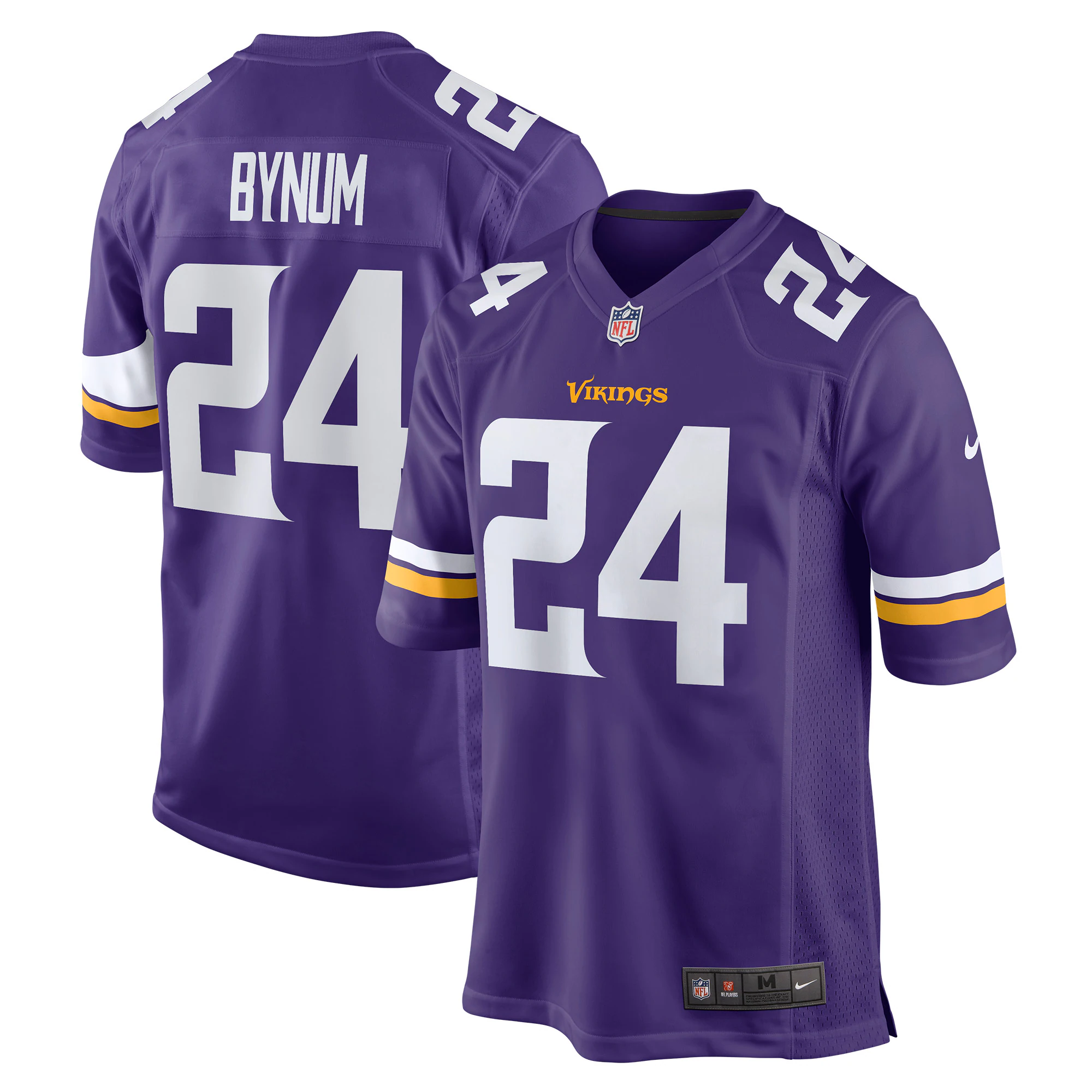 Camryn Bynum Minnesota Vikings Nike Player Game Jersey – Purple