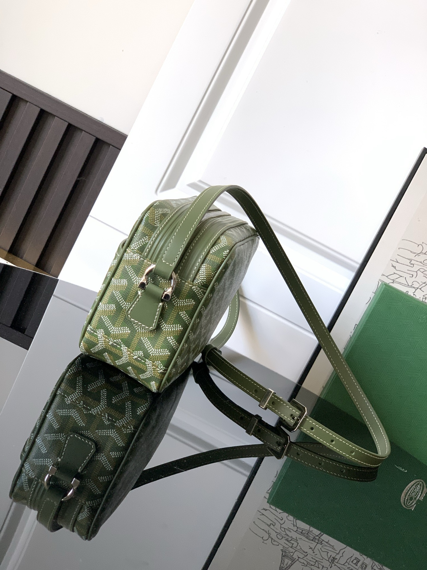 Cap vert crossbody bag Goyard Green in Cotton - 53899218