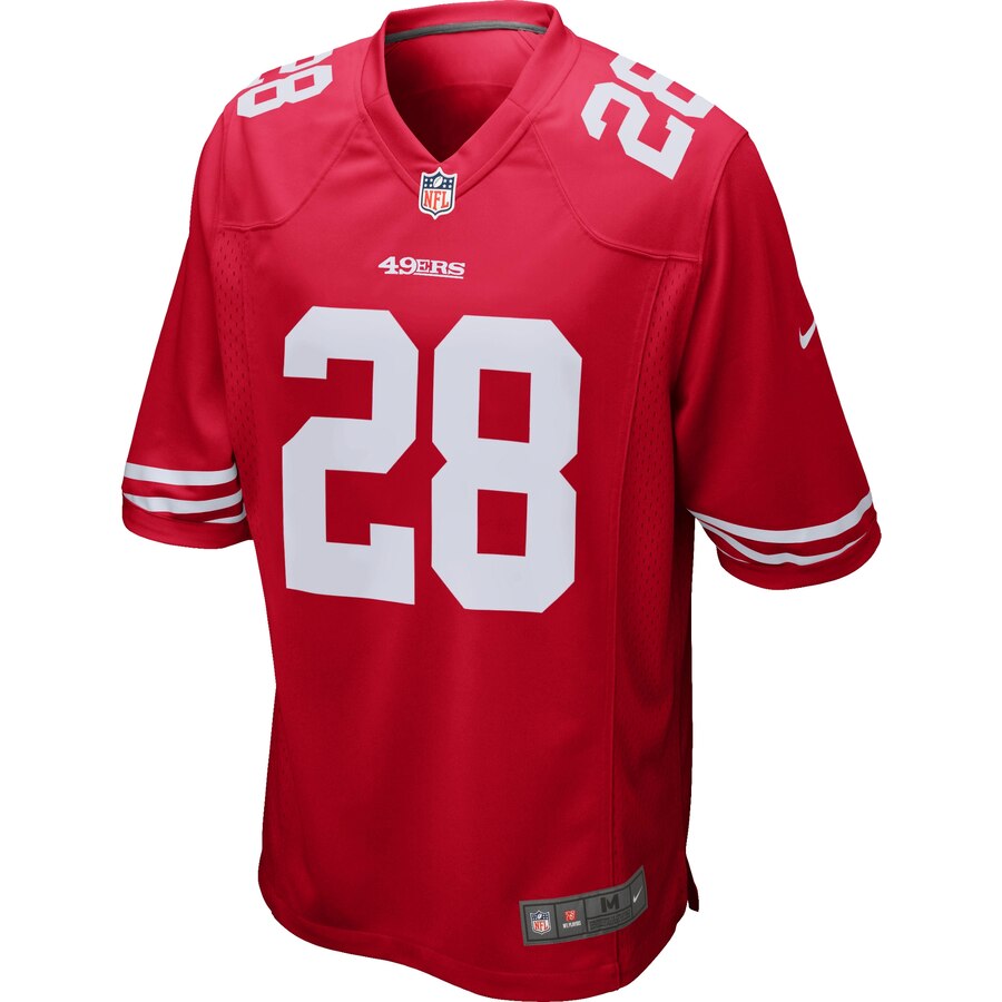 Carlos Hyde San Francisco  Nike Game Jersey - Scarlet