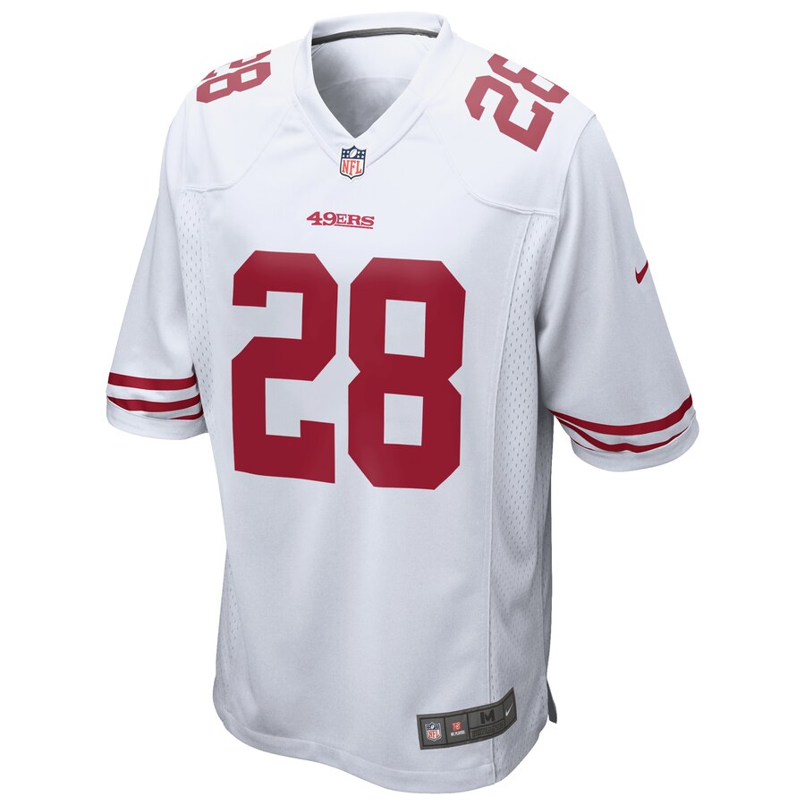 Carlos Hyde San Francisco  Nike Game Jersey - White