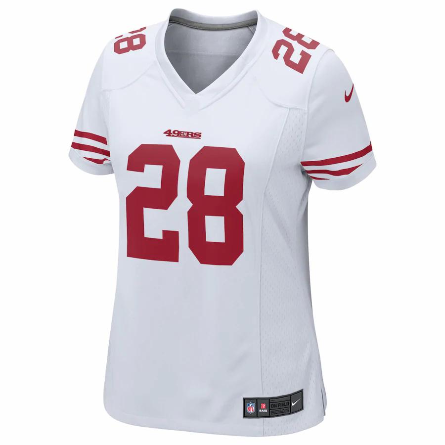Carlos Hyde San Francisco  Nike Women's Game Jersey - White