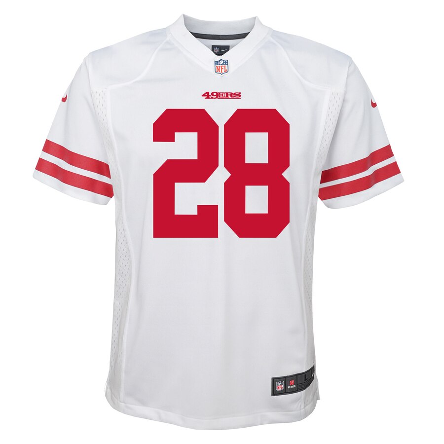 Carlos Hyde San Francisco  Nike Youth Game Jersey - White