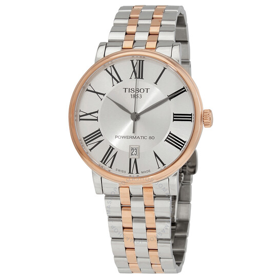 Carson Automatic Silver Dial Two-tone Men's Watch