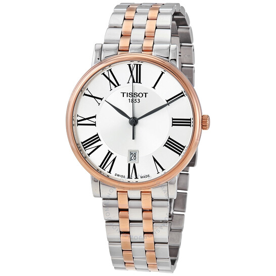 Carson Premium Quartz Silver Dial Men's Watch