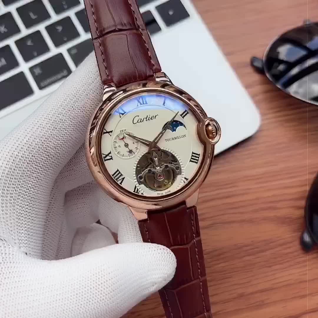 Cartier Ballon Bleu De Cartier w6920074 Chronograph Watch