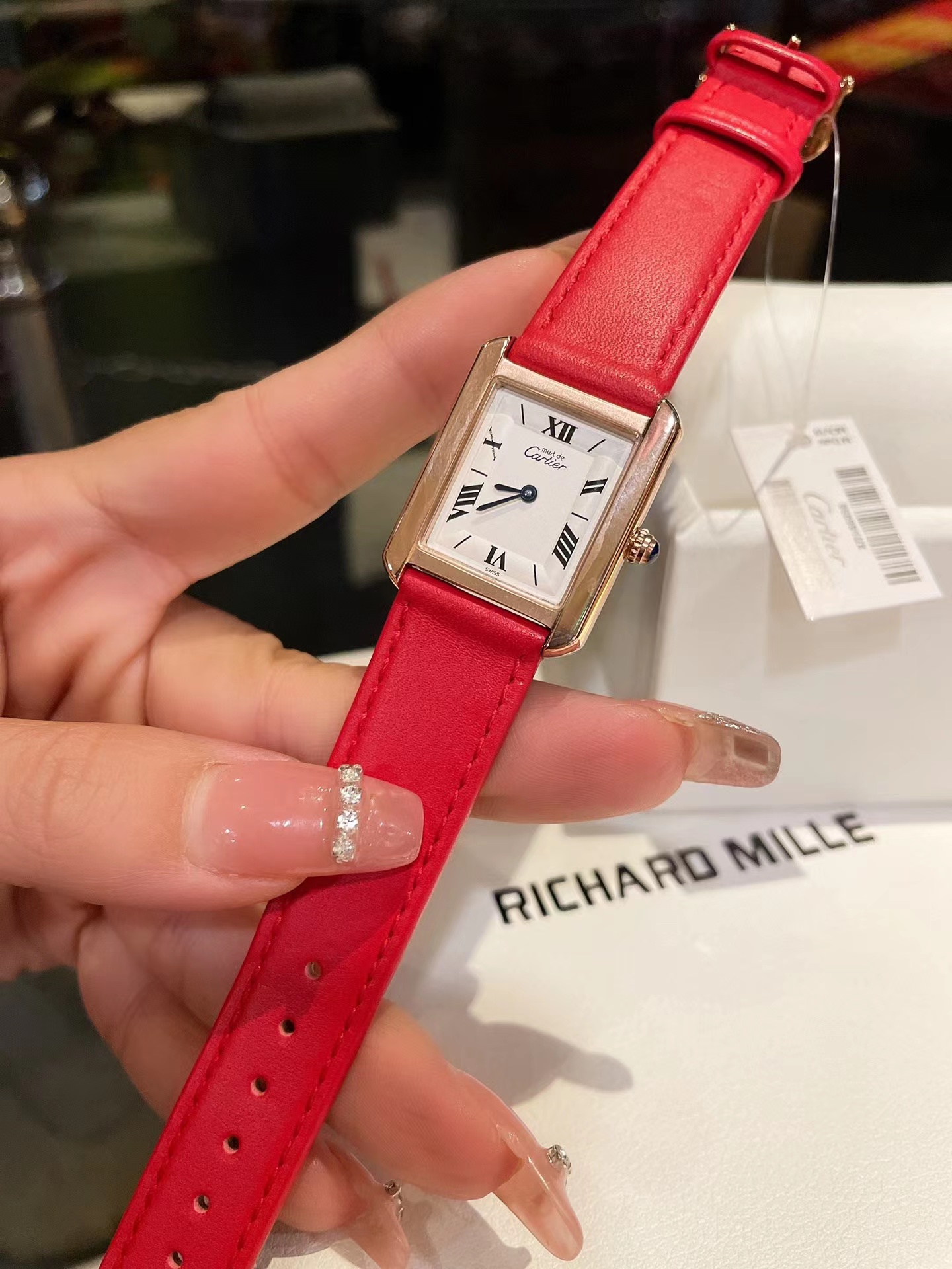 cartier Mini tank WB200751 watch women TO01652