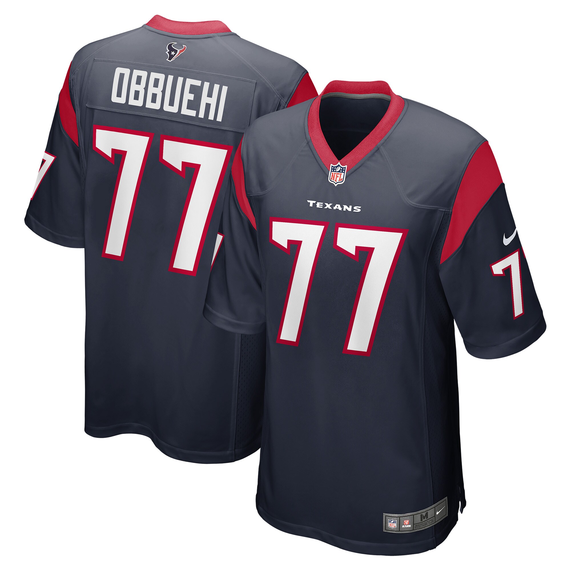 Cedric Ogbuehi Houston Texans Nike Game Jersey - Navy