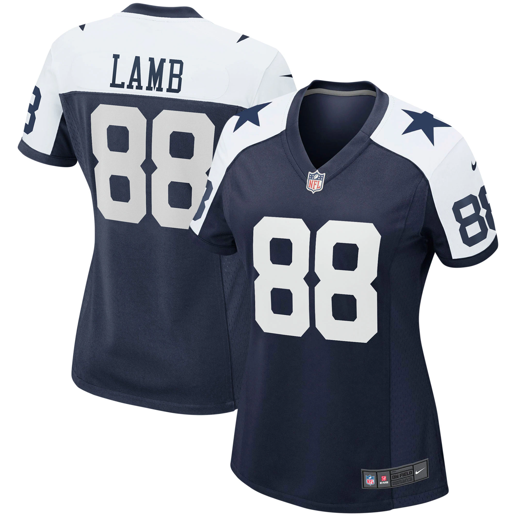 CeeDee Lamb Dallas Cowboys Nike Women’s Game Jersey – White